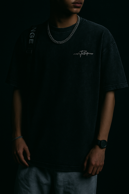 Men’s Oversized Graphic Tee — “Master Piece” Edition
